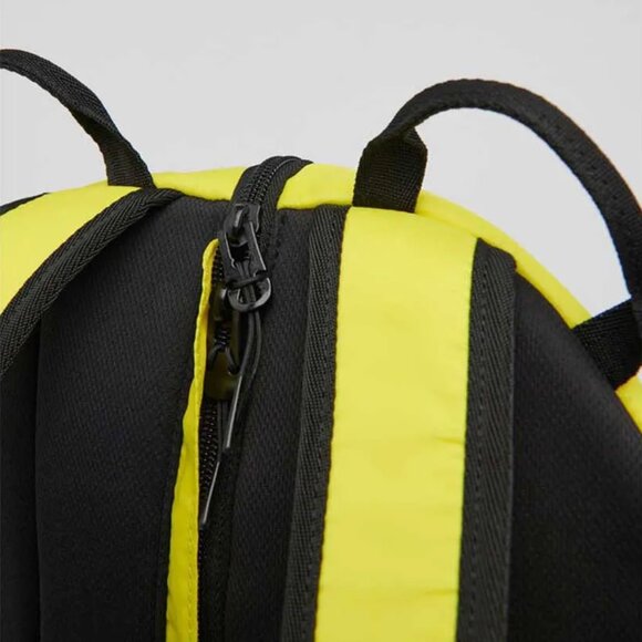 Superdry Puffer Middle Zip Montana Rucksack Backpack Padded Laptop Yellow Small - Picture 5 of 6